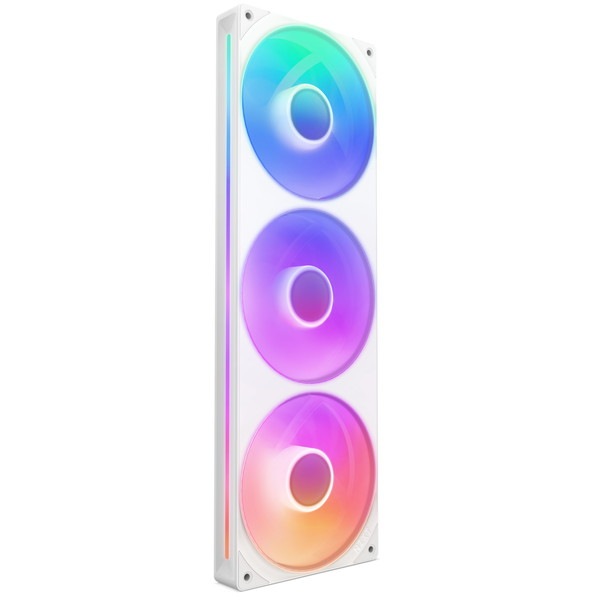 NZXT 新機軸 ケースファン シングルフレームファン F360 RGB CORE 360mm 2400RPM RF-U36HF-W1 ホワイト 白