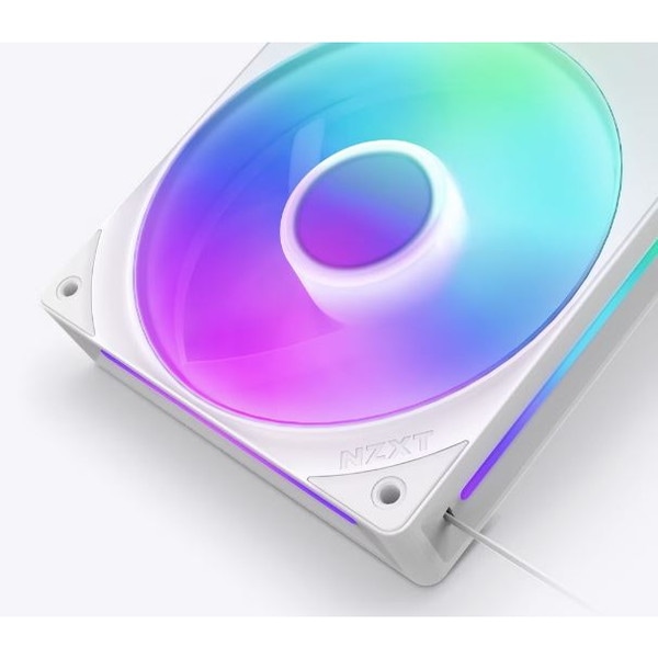 NZXT 新機軸 ケースファン シングルフレームファン F360 RGB CORE 360mm 2400RPM RF-U36HF-W1 ホワイト 白
