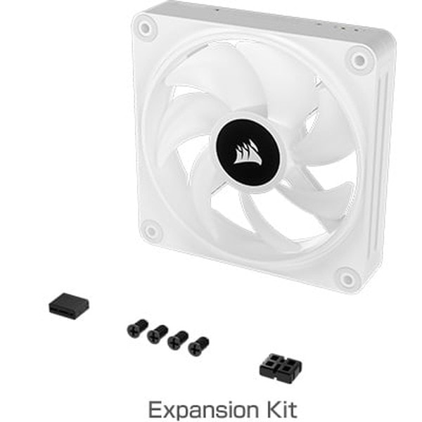 Corsair コルセア ケースファン(iCUE Link) iCUE LINK QX140 RGB WHITE, 140mm Magnetic Dome RGB Fan, Expansion Kit CO-9051007-WW【キャンセル不可・北海道沖縄離島配送不可】 -お取り寄せ-