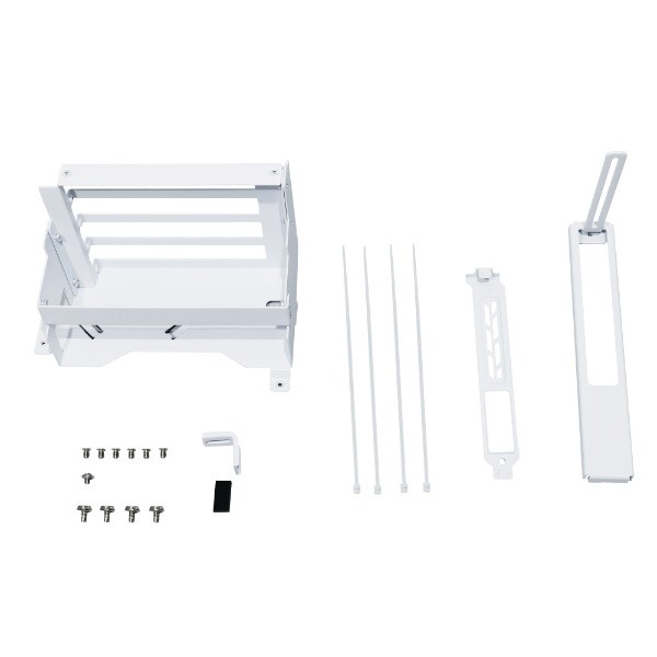 LIAN LI リアンリー GPU ブラケット O11D EVO XL Upright GPU Bracket White O11DEXL-1W ホワイト 【キャンセル不可・北海道沖縄離島配送不可】