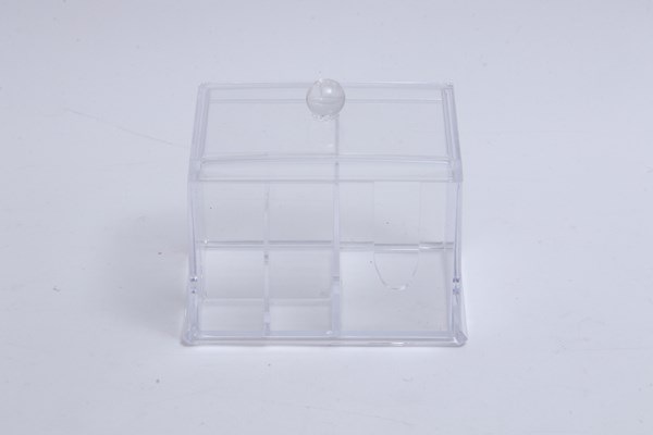 不二貿易 PSコスメ収納 コットン・綿棒ケース 6014 商品コード14386【代引・日時指定・キャンセル不可・北海道沖縄離島配送不可】 -お取リ寄せ-