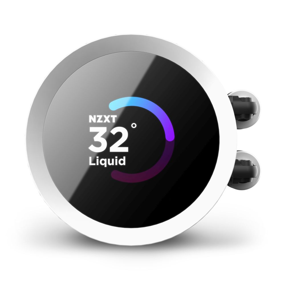 NZXT KRAKEN (BASE) RGB serise 水冷CPUクーラー RL-KR240-W1 ホワイト