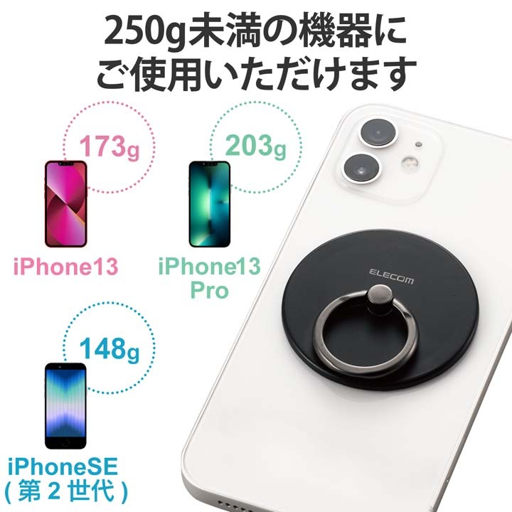 ELECOM ���쥳�� P-STRMKPSLBK ���ޥۥ�� �ޥ��ͥå� �᥿��ץ졼����° ��� ��æ��ǽ �� iPhone Android �Ƽ� �� ���ޥۥ�����ɵ�ǽ ���� �ޥåȲù� ���ޥۥ���å� �֥�å��ڥ���󥻥��Բġ��̳�ƻ����Υ�������Բġ�