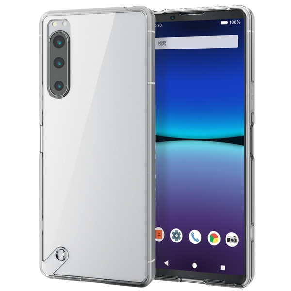 ELECOM ���쥳�� PM-X224HVCKCR Xperia 5 IV ( SO-54C / SOG09 ) ������ ���С� �ϥ��֥�å� �Ѿ׷� �׷�ۼ� ����� ���������ݸ� ���ȥ�åץۡ����� �ˤ��߷� ���ꥢ�ڥ���󥻥��Բġ��̳�ƻ����Υ�������Բġ�