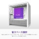NZXT PCケース H3 FLOW ホワイト CC-H31FW-01 ファン1基標準搭載 Micro-ATX/Mini-ITX対応 裏配線マザーボード対応 【キャンセル不可・北海道沖縄離島配送不可】 -お取り寄せ-