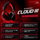 HyperX ヘッドセット HyperX Cloud III ノイズキャンセリングマイク搭載 DTS Headphone:X 3.5mmプラグ/USB-A/USB-C対応 有線接続 ブラック 727A8AA 【キャンセル不可・北海道沖縄離島配送不可】 -お取り寄せ-