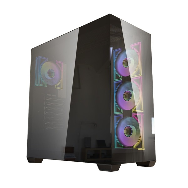 DarkFlash DS900 Shine PC ԥ顼쥹 ߥ顼ѥͥ ATXб ڥ󥻥Բġ̳ƻΥԲġ --