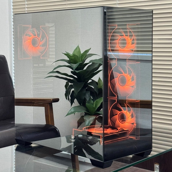 DarkFlash DS900 Shine PC ԥ顼쥹 ߥ顼ѥͥ ATXб ڥ󥻥Բġ̳ƻΥԲġ --