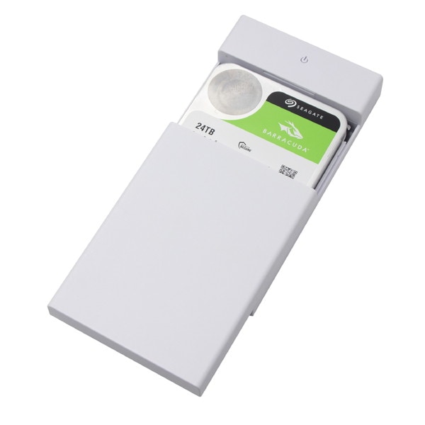 AOTECH SSD/HDDケース AOK-35CASE-SLU3W SATA接続3.5インチHDD USB3.2 Gen1 Type-C【キャンセル不可・北海道沖縄離島配送不可】 -お取り寄せ-