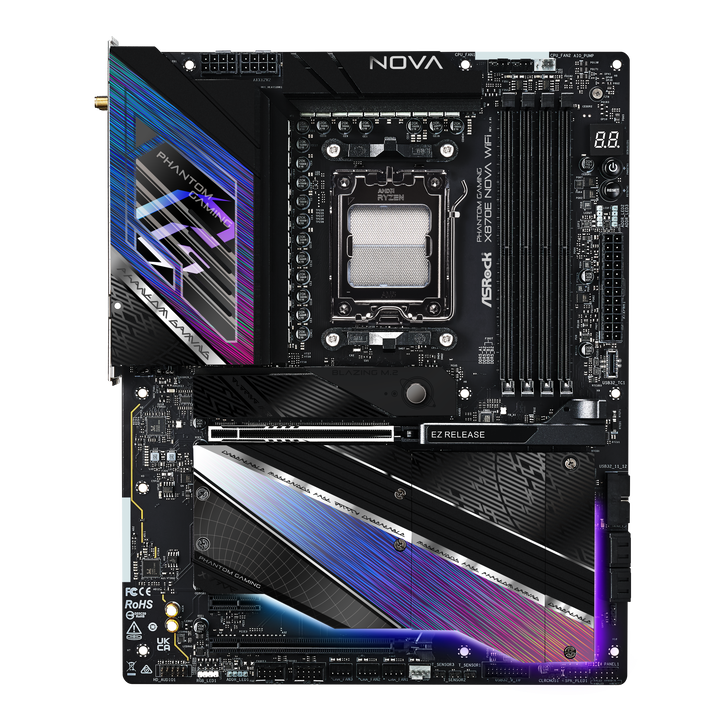 AsRock マザーボード ATX X870E Nova WiFi