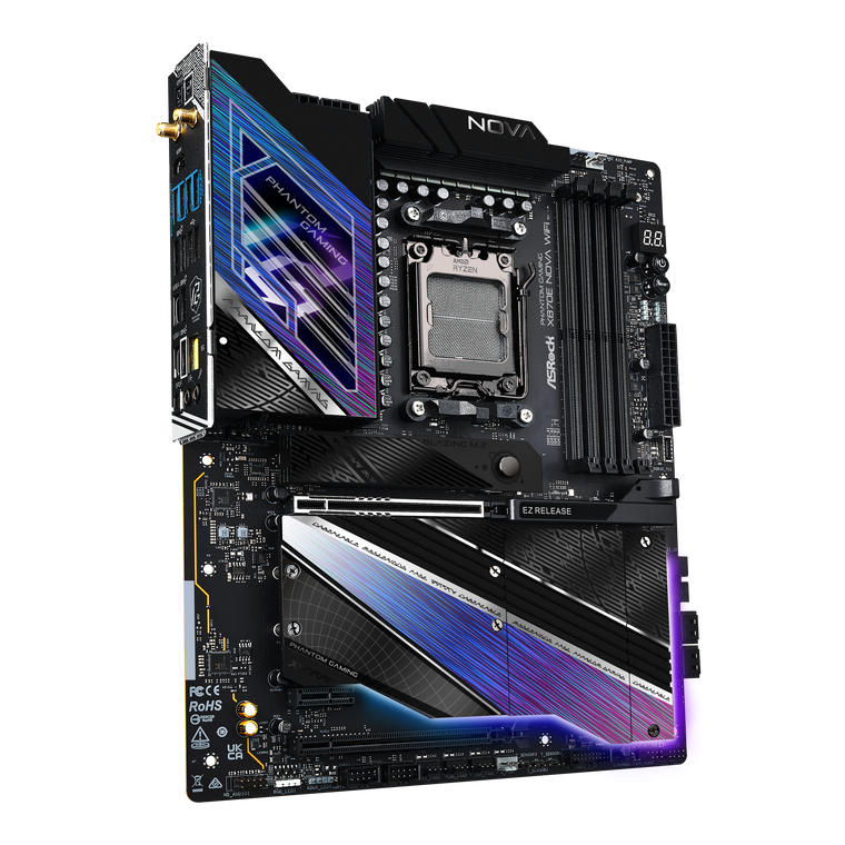 AsRock マザーボード ATX X870E Nova WiFi