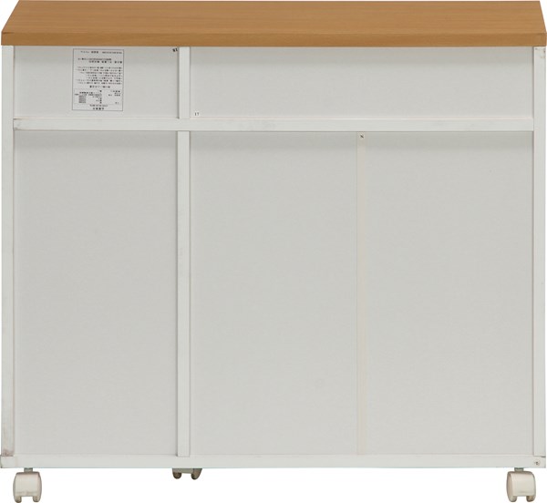 不二貿易 ミニキッチンカウンター KC-8073 2019-1021-01 商品コード86927【代引・日時指定・キャンセル不可・北海道沖縄離島配送不可】 -お取リ寄せ-
