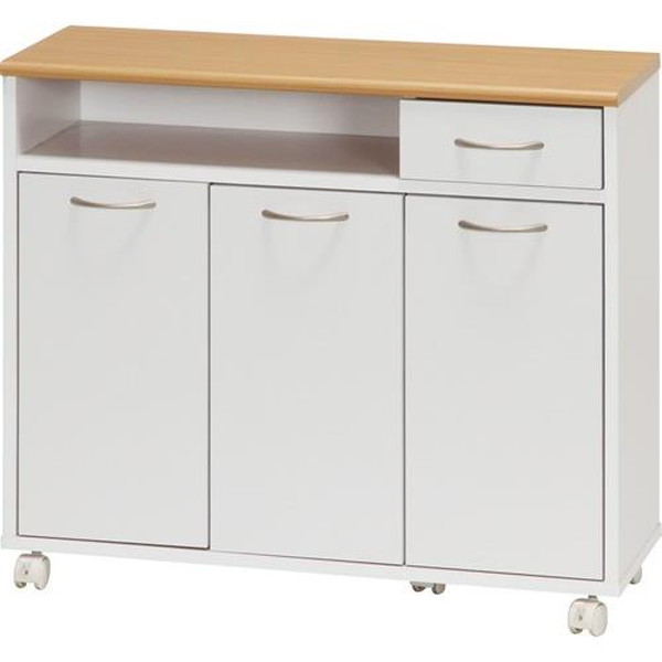 不二貿易 ミニキッチンカウンター KC-8073 2019-1021-01 商品コード86927【代引・日時指定・キャンセル不可・北海道沖縄離島配送不可】 -お取リ寄せ-
