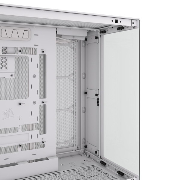 CORSAIR ���륻�� PC������ 6500X Tempered Glass WHITE CC-9011258-WW �ԥ顼�쥹 �������饹�ѥͥ���ܥߥɥ륿� �ۥ磻�� �� �ڥ���󥻥��Բġ��̳�ƻ����Υ�������Բġ�