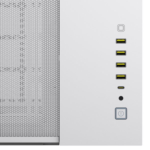 CORSAIR ���륻�� PC������ 6500X Tempered Glass WHITE CC-9011258-WW �ԥ顼�쥹 �������饹�ѥͥ���ܥߥɥ륿� �ۥ磻�� �� �ڥ���󥻥��Բġ��̳�ƻ����Υ�������Բġ�