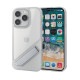 ELECOM エレコム PM-A22CHVST1MCR iPhone 14 Pro ケース カバー ハイブリッド 超衝撃吸収 スタンド機能付(縦・横置き) 背面マットクリア 指紋軽減 シルキークリア【キャンセル不可・北海道沖縄離島配送不可】