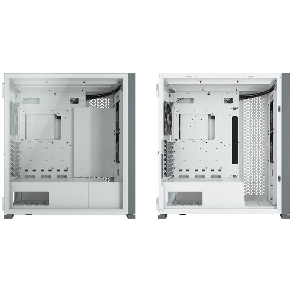 Corsair ���륻�� PC������ 7000D AIRFLOW Tempered Glass -White- CC-9011219-WW�ڥ���󥻥��Բġ��̳�ƻ����Υ�������Բġ� -������-
