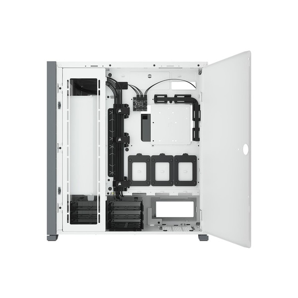 Corsair ���륻�� PC������ 7000D AIRFLOW Tempered Glass -White- CC-9011219-WW�ڥ���󥻥��Բġ��̳�ƻ����Υ�������Բġ� -������-