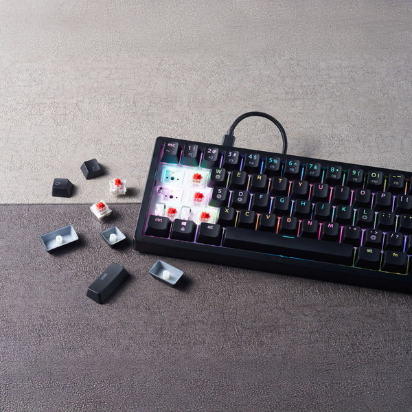 4711085946843 XPG ゲーミングキーボード SORCERER MINIRD-BKCWW