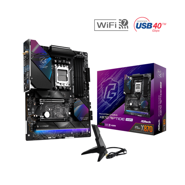 AsRock マザーボード ATX X870 Riptide WiFi