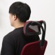不二貿易 ヘッド付アームアップチェア ARP-01 RD 商品コード35427【代引・日時指定・キャンセル不可・北海道沖縄離島配送不可】 -お取リ寄せ-