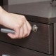 不二貿易 デスク3点セット BR 商品コード99257【代引・日時指定・キャンセル不可・北海道沖縄離島配送不可】 -お取リ寄せ-