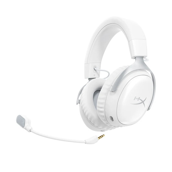 HyperX Cloud III S Wireless (White) ワイヤレスゲーミングヘッドセット バッテリー最大120時間 2.4GHzハイパーエックス ゲーミング ヘッドセット ゲーミングヘッドホン ヘッドホン pc ps5 ps4 無線 Bluetooth ホワイト AX6G1AA 【キャンセル不可・北海道沖縄離島配送不可】 -お取り寄せ-