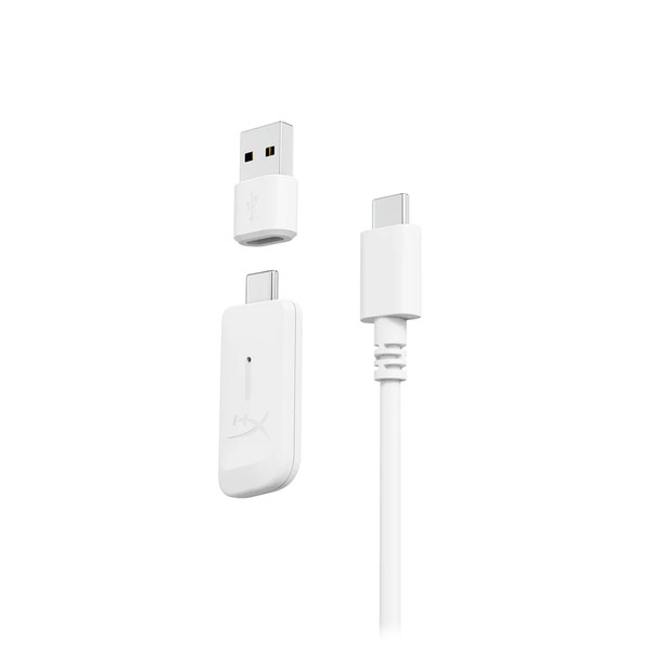 HyperX Cloud III S Wireless (White) ワイヤレスゲーミングヘッドセット バッテリー最大120時間 2.4GHzハイパーエックス ゲーミング ヘッドセット ゲーミングヘッドホン ヘッドホン pc ps5 ps4 無線 Bluetooth ホワイト AX6G1AA 【キャンセル不可・北海道沖縄離島配送不可】 -お取り寄せ-