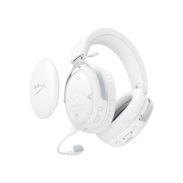 HyperX Cloud III S Wireless (White) ワイヤレスゲーミングヘッドセット バッテリー最大120時間 2.4GHzハイパーエックス ゲーミング ヘッドセット ゲーミングヘッドホン ヘッドホン pc ps5 ps4 無線 Bluetooth ホワイト AX6G1AA 【キャンセル不可・北海道沖縄離島配送不可】 -お取り寄せ-