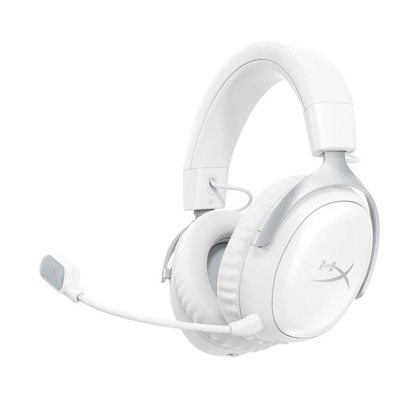 HyperX Cloud III S Wireless (White) ワイヤレスゲーミングヘッドセット バッテリー最大120時間 2.4GHzハイパーエックス ゲーミング ヘッドセット ゲーミングヘッドホン ヘッドホン pc ps5 ps4 無線 Bluetooth ホワイト AX6G1AA 【キャンセル不可・北海道沖縄離島配送不可】 -お取り寄せ-