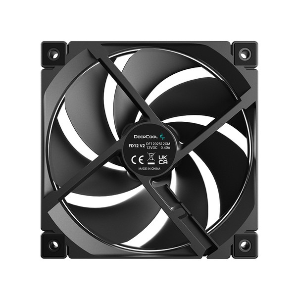 DEEPCOOL �������ե��� FD12 V2 3IN1 ���ĥѥå� �֥�å� R-FD12V2-BKNPN3-G 120mm PWM �����б� Hydro Bearing���� ����ǽ �Ų��߷� 5ǯ�ݾڡڥ���󥻥��Բġ��̳�ƻ����Υ�������Բġ�