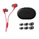 HyperX �����ߥ󥰥���ۥ� HyperX Cloud Earbuds III (Red) ��å� HXR-BN7S0AA 3.5mm ���ƥ쥪�ߥ˥ץ饰��³ �ϥ��ѡ����å��� ����ե��� ����ۥ� PC PS5 PS4 Switch�ڥ���󥻥��Բġ��̳�ƻ����Υ�������Բġ� -������-