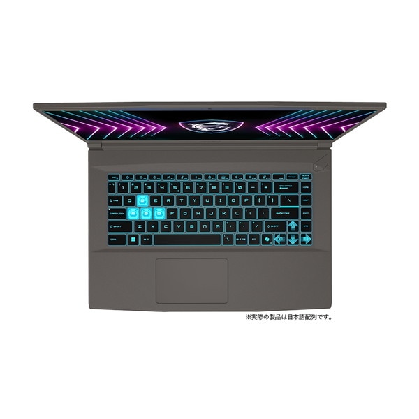 MSI ゲーミングノートパソコン Thin-15-B2RVE-6959JP 15.6インチ フルHD 144Hz Core 7 プロセッサー 240H GeForce RTX 4050 Laptop GPU メモリ:16GB SSD:1TB Windows 11 Home テンキーレス日本語キーボード