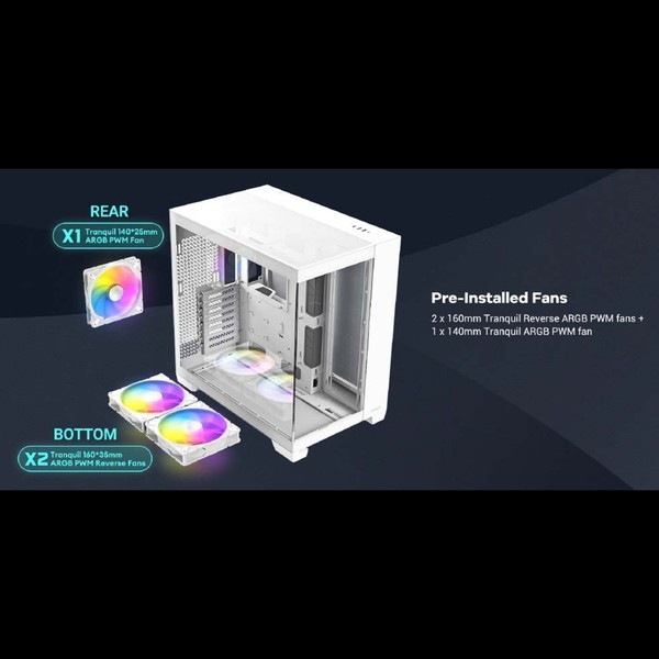 Antec PC������Constellation C8 ARGB WHITE E-ATX�б� �ԥ顼�쥹�ڥ���󥻥��Բġ��̳�ƻ����Υ�������Բġ�