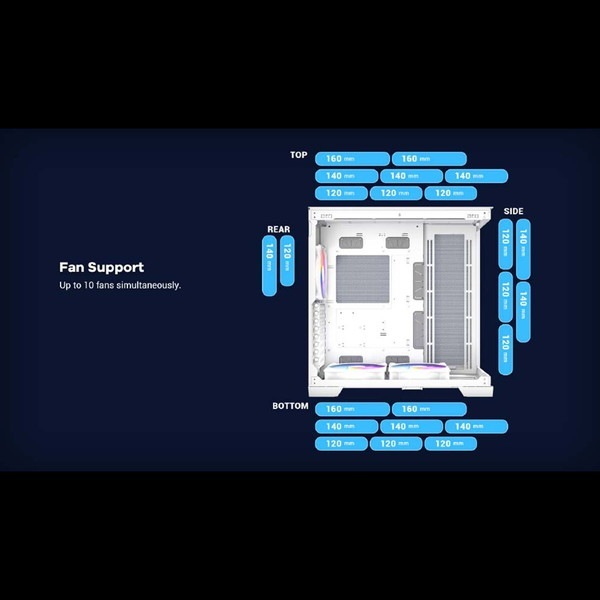 Antec PC������Constellation C8 ARGB WHITE E-ATX�б� �ԥ顼�쥹�ڥ���󥻥��Բġ��̳�ƻ����Υ�������Բġ�