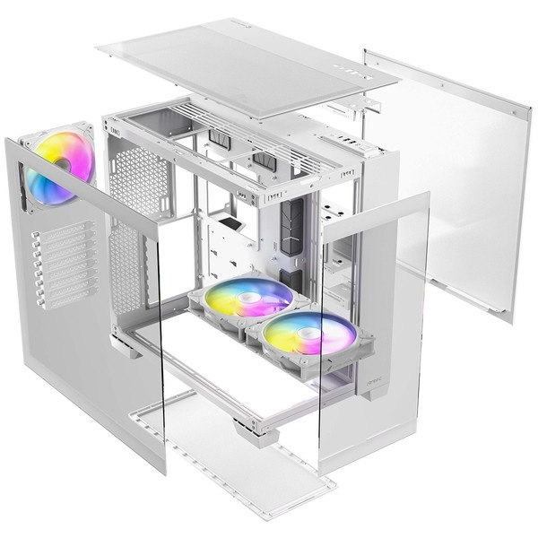 Antec PC������Constellation C8 ARGB WHITE E-ATX�б� �ԥ顼�쥹�ڥ���󥻥��Բġ��̳�ƻ����Υ�������Բġ�