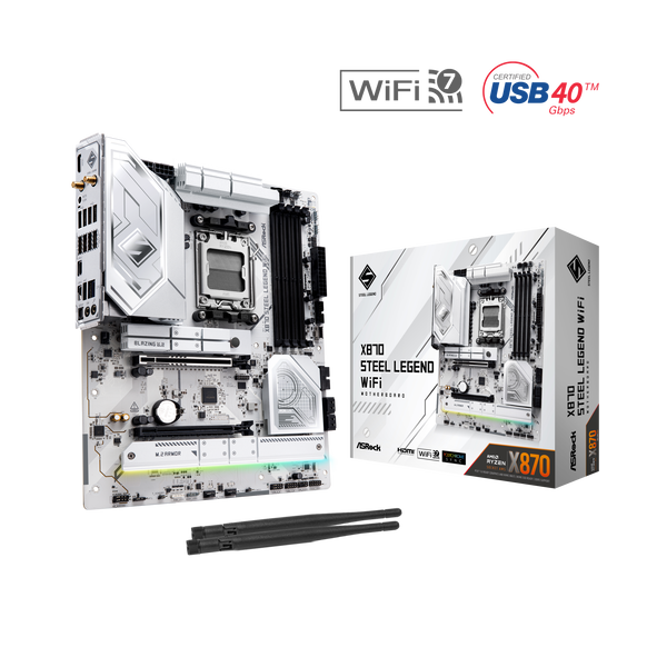 AsRock ޥܡ ATXX870 Steel Legend WiFi