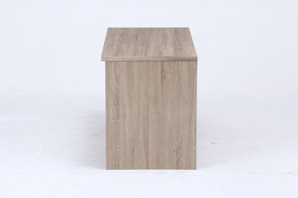 不二貿易 デスク3点セット ホワイトオーク 商品コード99258【代引・日時指定・キャンセル不可・北海道沖縄離島配送不可】 -お取リ寄せ-