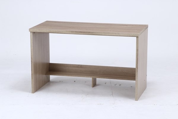 不二貿易 デスク3点セット ホワイトオーク 商品コード99258【代引・日時指定・キャンセル不可・北海道沖縄離島配送不可】 -お取リ寄せ-