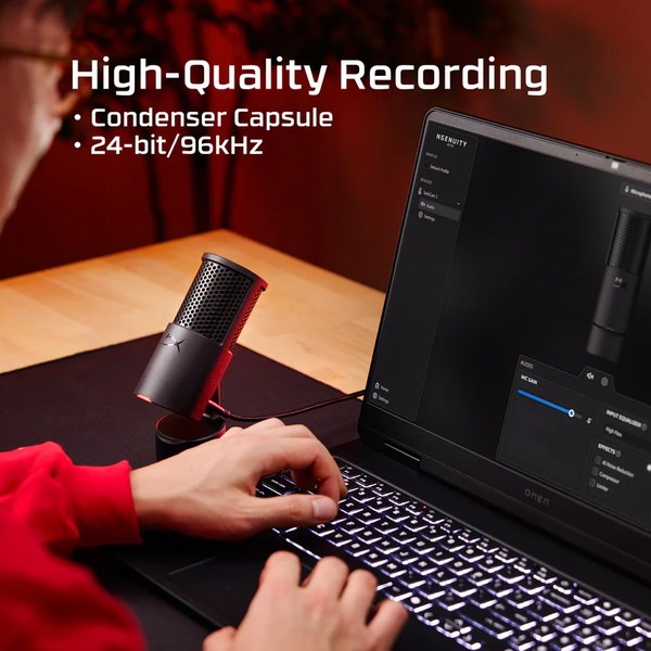 HyperX SoloCast 2 USB Microphone USBゲーミングマイク LEDインジケーター 内蔵ショックマウント ゲーム ボイスチャット 配信用マイク ゲーム実況 配信 テレワーク ゲーミング Zoom AR0A0AA 【キャンセル不可・北海道沖縄離島配送不可】 -お取り寄せ-