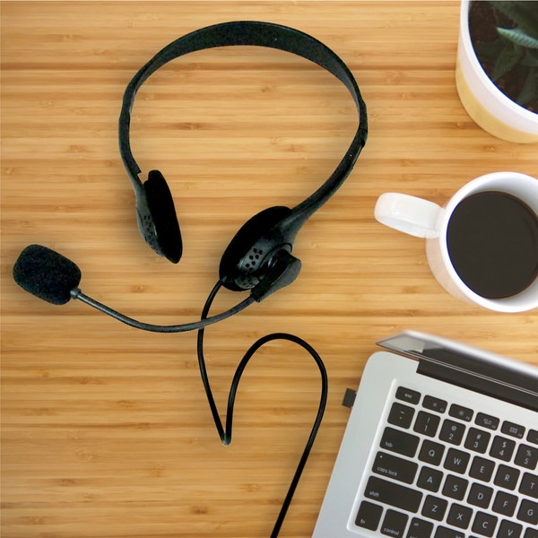 ARTEC アーテック ヘッドセット(USBタイプ) オフィスサプライ・ICT・OA 51374 【キャンセル不可・北海道沖縄離島配送不可】-お取り寄せ品-