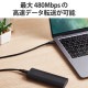 ELECOM ���쥳�� U2C-CCPE20NBK USB Type-c�����֥� 2.0 PD EPR�б� 240W ��USB-C to USB-C�� 2m �֥�å��ڥ���󥻥��Բġ��̳�ƻ����Υ�������Բġ�