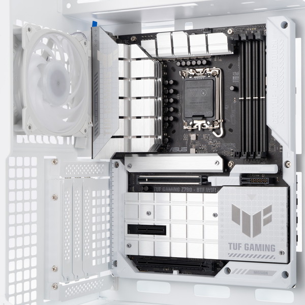 In-Win F5White PCケース IW-CS-F5WHI-3AN140P 4710474953264 INWIN インウィン 裏コネクタマザーボードに対応