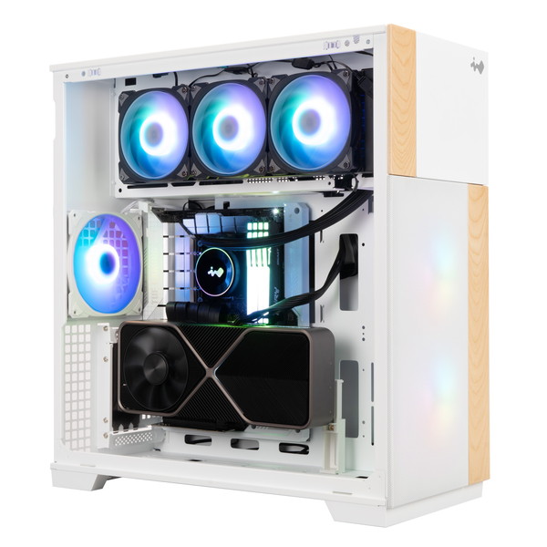 In-Win F5White PCケース IW-CS-F5WHI-3AN140P IN WIN IW-CS-F5WHI-3AN140P [White] 価格比較 - 価格.com