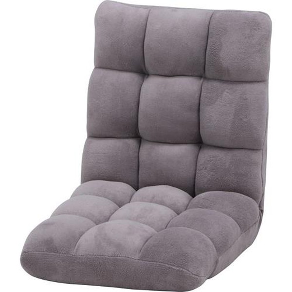 不二貿易 フワモコ フロアチェア グレージュ 0193Z 商品コード38148【代引・日時指定・キャンセル不可・北海道沖縄離島配送不可】 -お取リ寄せ-