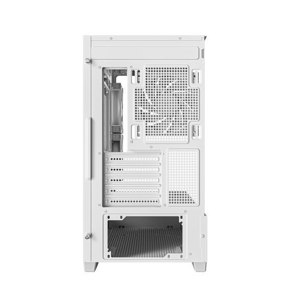 DEEPCOOL PC������ R-CG380-WHAGM3-G (CG380 3F WH)   �ߥɥ륿� �����ɤȥե���Ȥ˶������饹 �ѥΥ�ޥӥ塼�б��ο�����M-ATX������ ���ǥ�����ARGB PWM�ե���3��ɸ����ܡڥ���󥻥��Բġ��̳�ƻ����Υ�������Բġ�