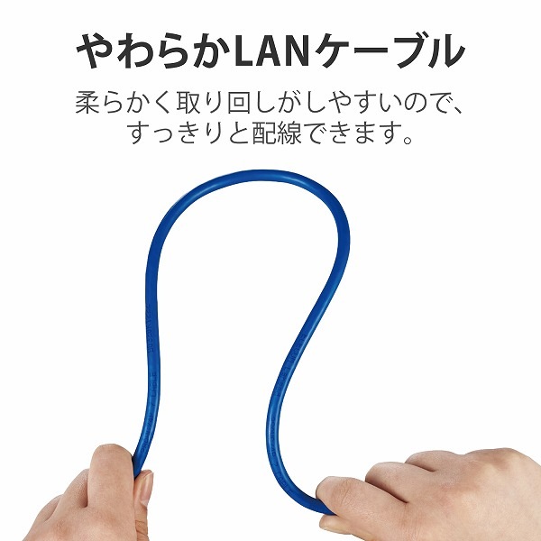 ELECOM ���쥳�� LD-TWSYT/BM1 LAN�����̎ގ� CAT7��� ���ޤ��ɻ� ���餫 1.0m �̎ގَ��Ҏ��؎��� �ڥ���󥻥��Բġ��̳�ƻ����Υ�������Բġ�