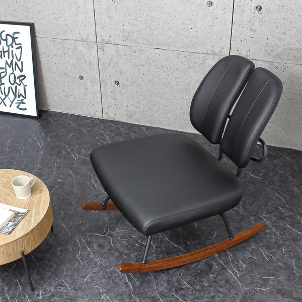 安い 【新品・3営業日で発送】セポラ ロッキングチェア プレミアム(BK