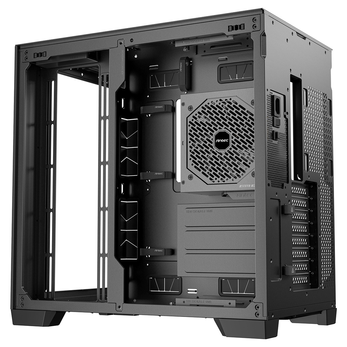 ANTEC アンテック ピラーレス式フルタワーPCケース Constellation C8 黒 PCケース 【キャンセル不可・北海道沖縄離島配送不可】