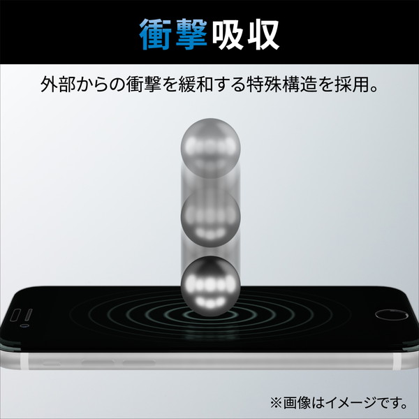 ELECOM エレコム PM-A22AFLFPAN iPhone 14 / 13 / 13 Pro フィルム アンチグレア 衝撃吸収 抗菌 指紋防止 反射防止 マット エアーレス【キャンセル不可・北海道沖縄離島配送不可】